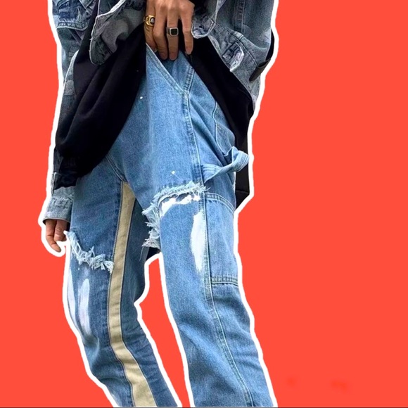 Mt. Vega Patchwork Jeans - Unisex - Picture 2 of 8